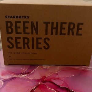 Starbucks Been There Series Pin Drop Box - Brown and Orange